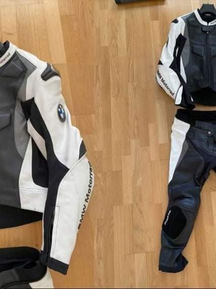Usnjen dvodelni kombinezon BMW Double R št 54