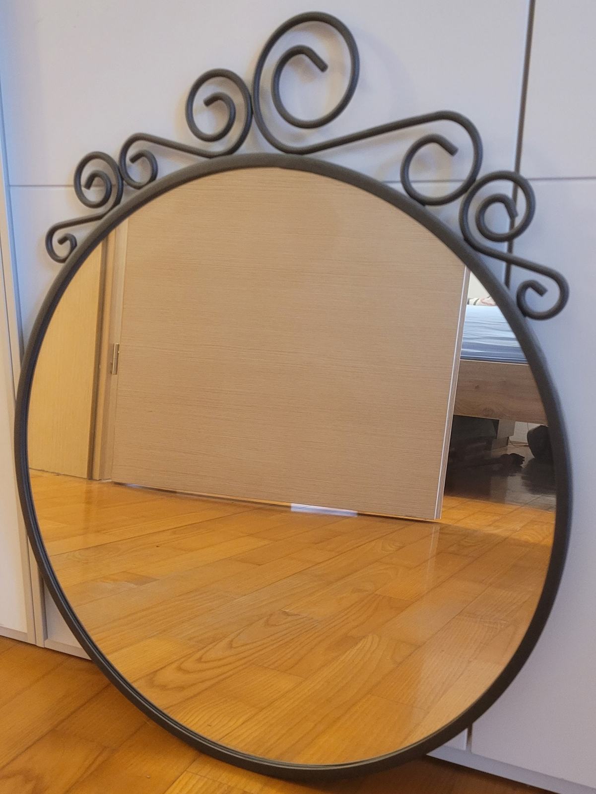 STOCKHOLM miroir, plaqué chêne, 60 cm