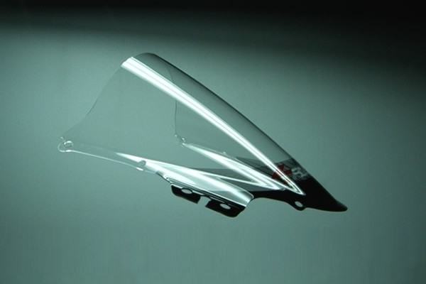 Puig Racing Windschutzscheibe 2072F – Für Suzuki GSX-R1000 05-06, Transparent/dunkelgrau, 3 Mm Acryl