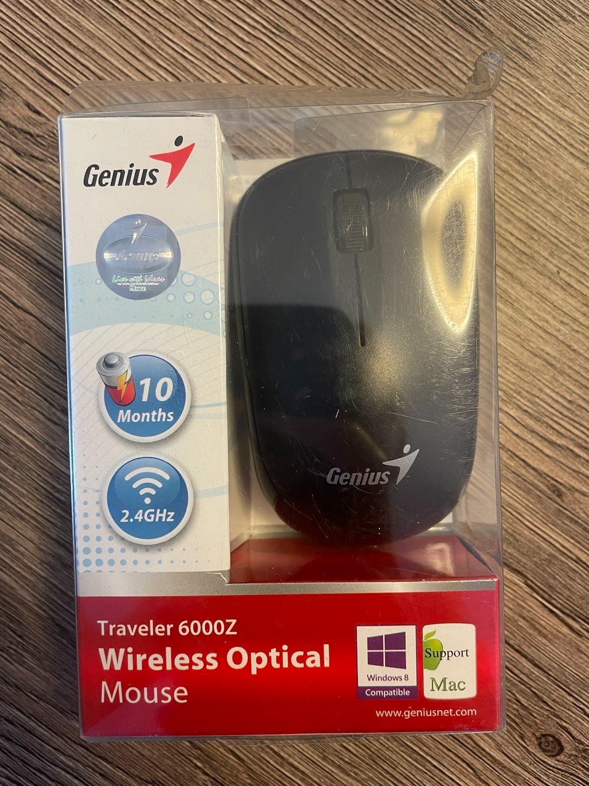Souris Genius Touchmouse 6000, USB, 6000 DPI, Neuve Sous Blister
