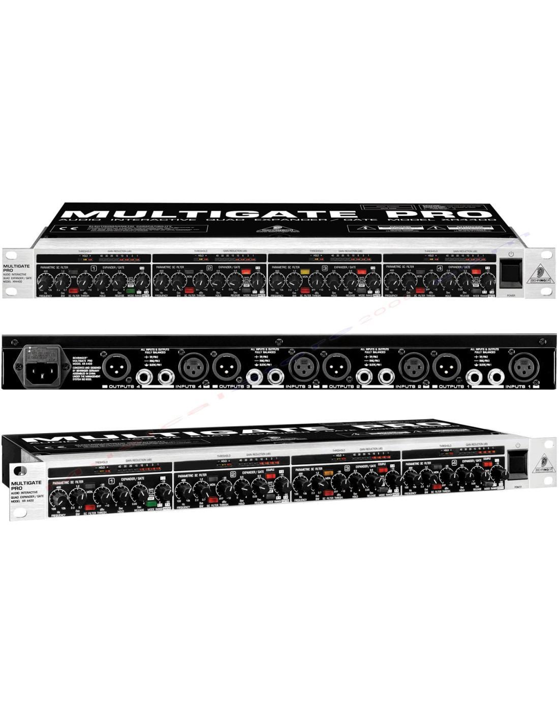 Behringer Multigate Pro XR4400 4-channel Expander/Gate