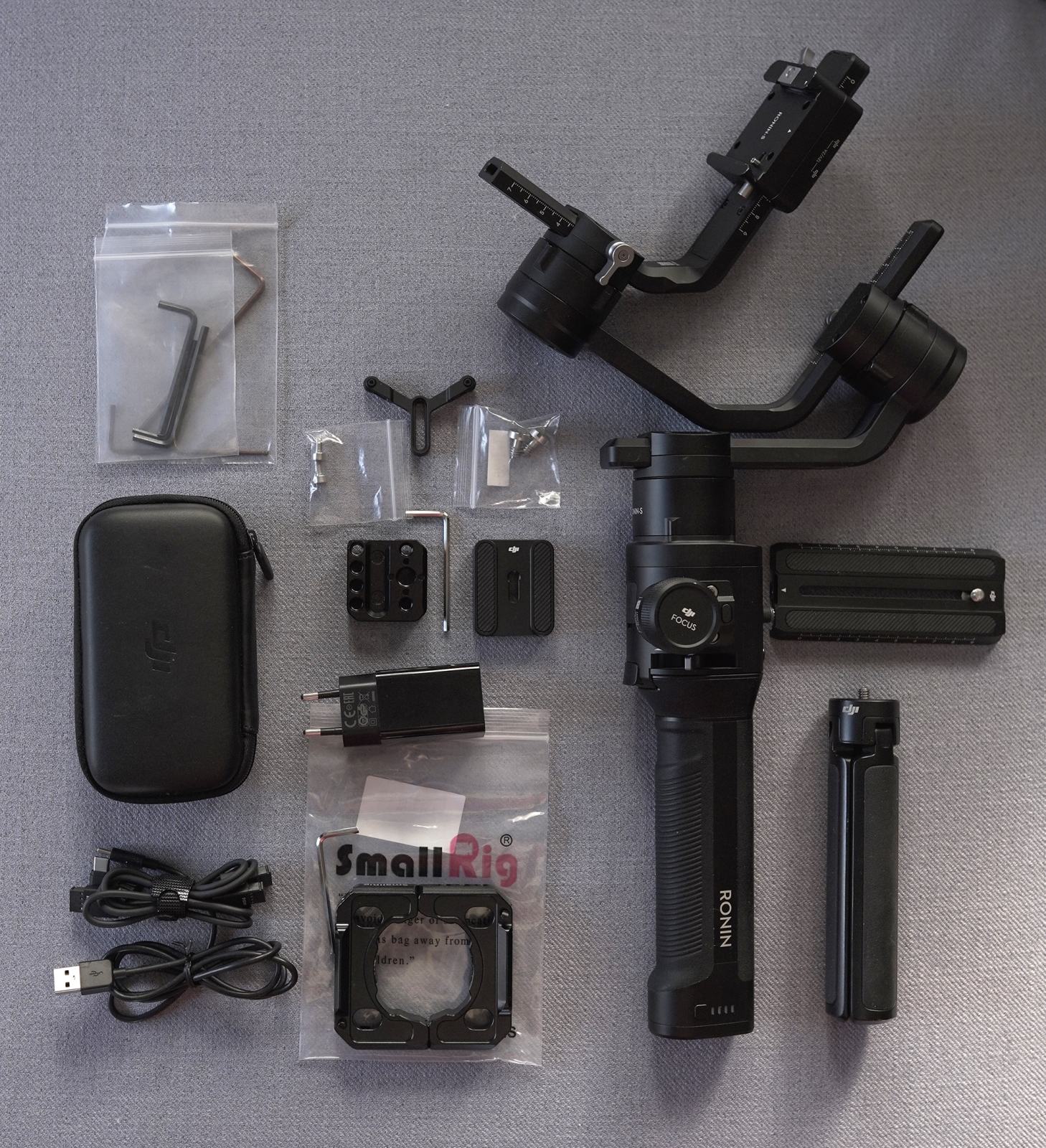 DJI Ronin S Standard kit + SmallRig dodatki