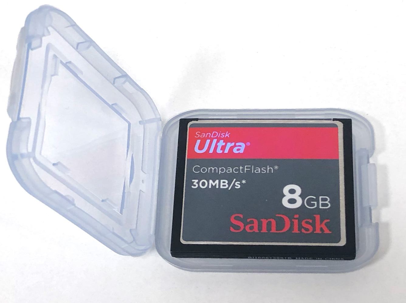 Scheda Compact Flash SanDisk Ultra 8GB 50MB/s - CF Usata In Buone Condizioni - Foto 4