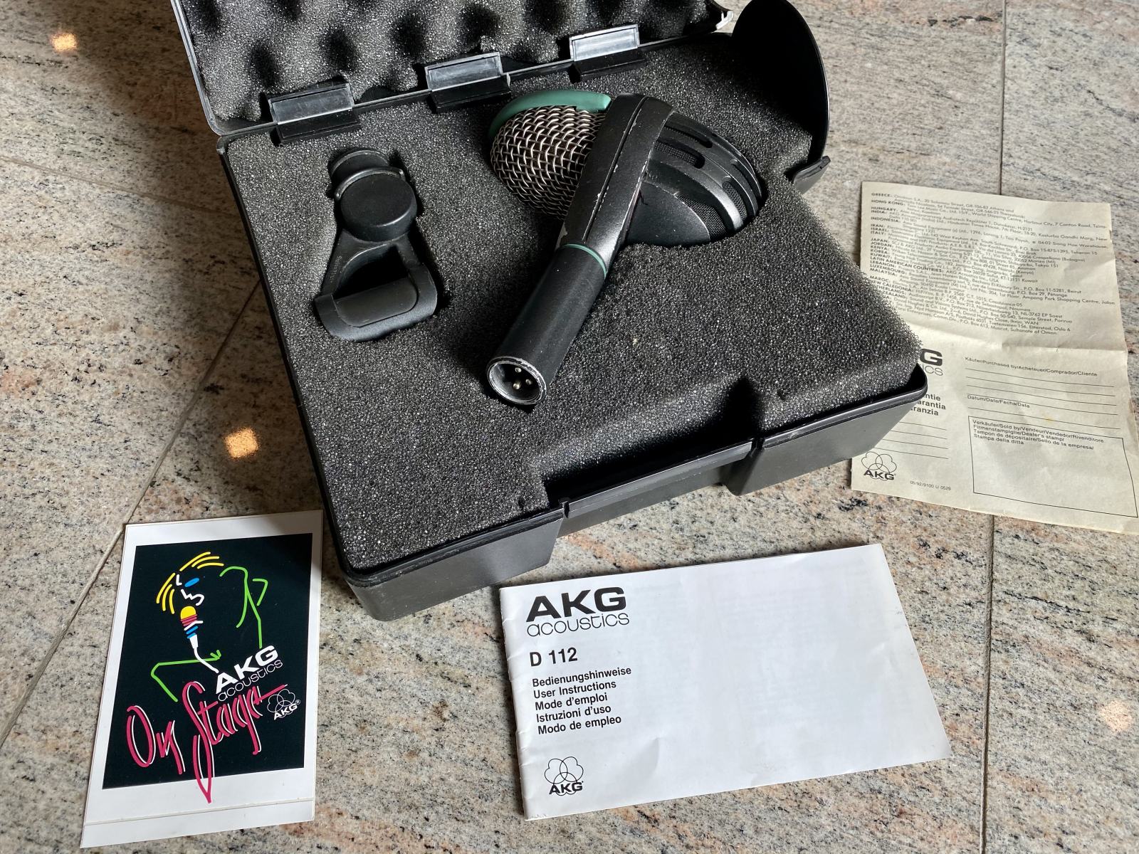 Mikrofon AKG D112