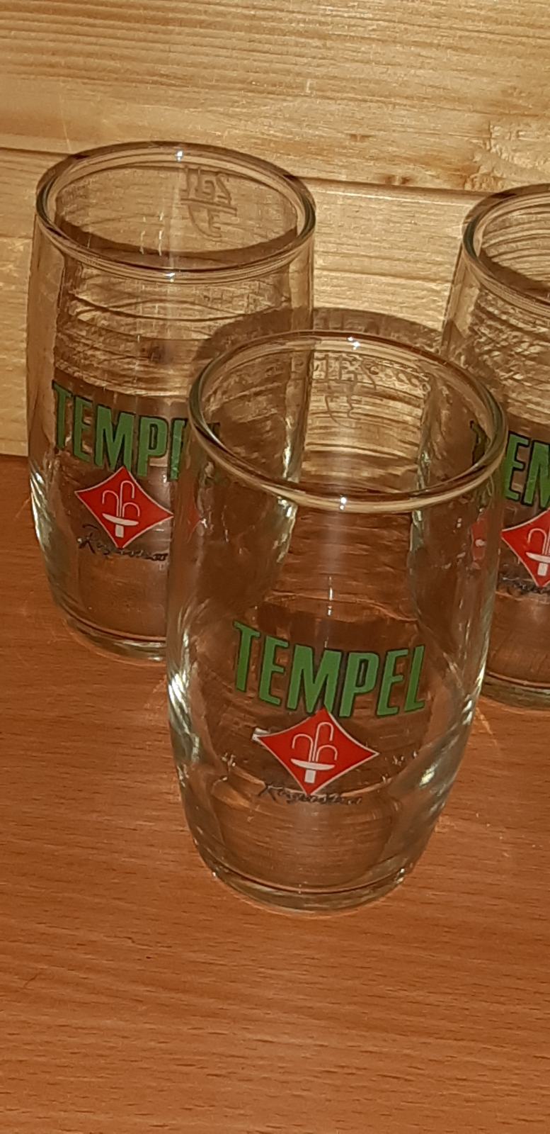 Tempel Rogaška STARI REKLAMNI KOZARCI 2 DL TEMPEL ROGAŠKA SLATINA 5 KOM. 30 EU