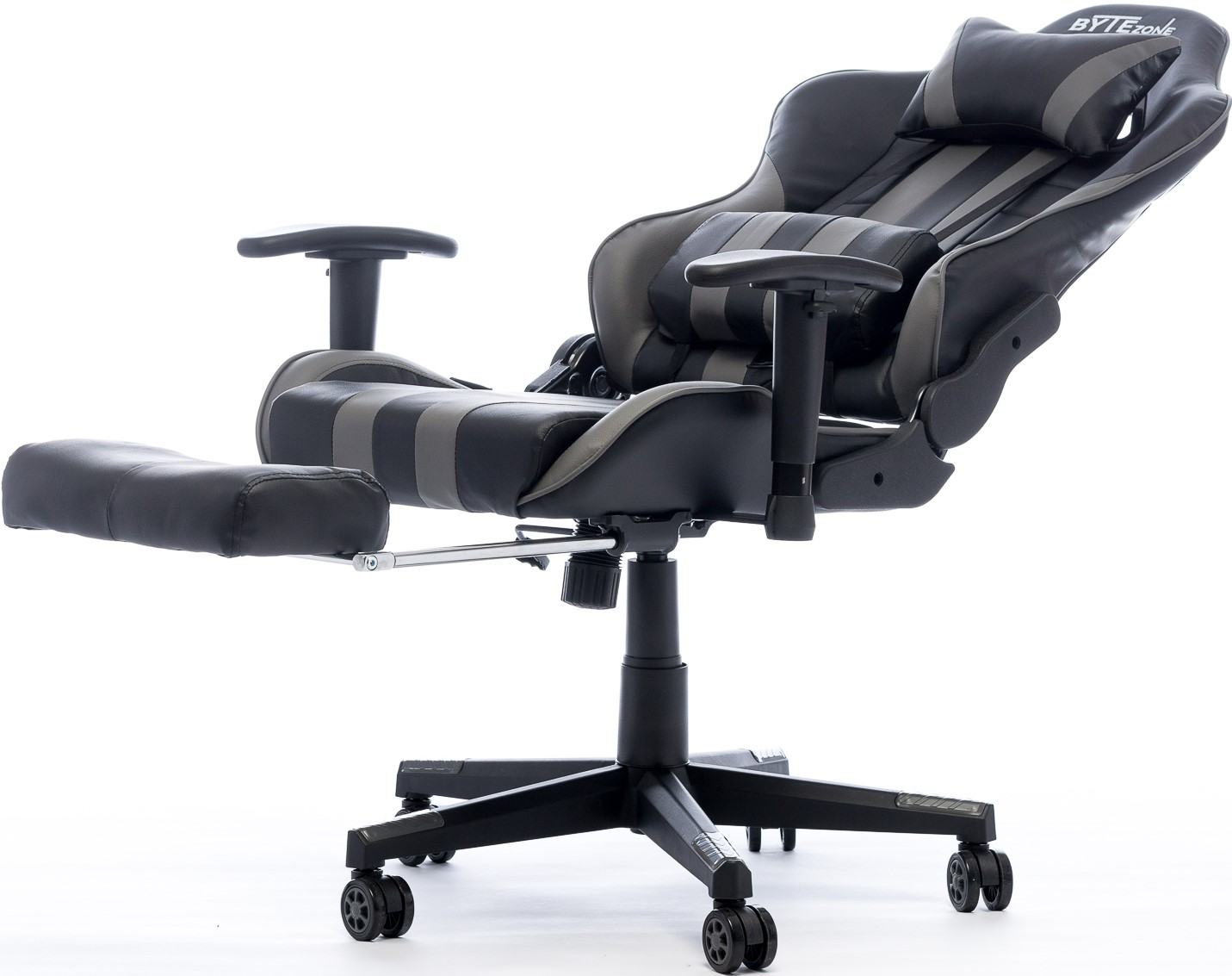Python Stol Gamerski stol BYTEZONE Python (BZ5960B), črno/siv