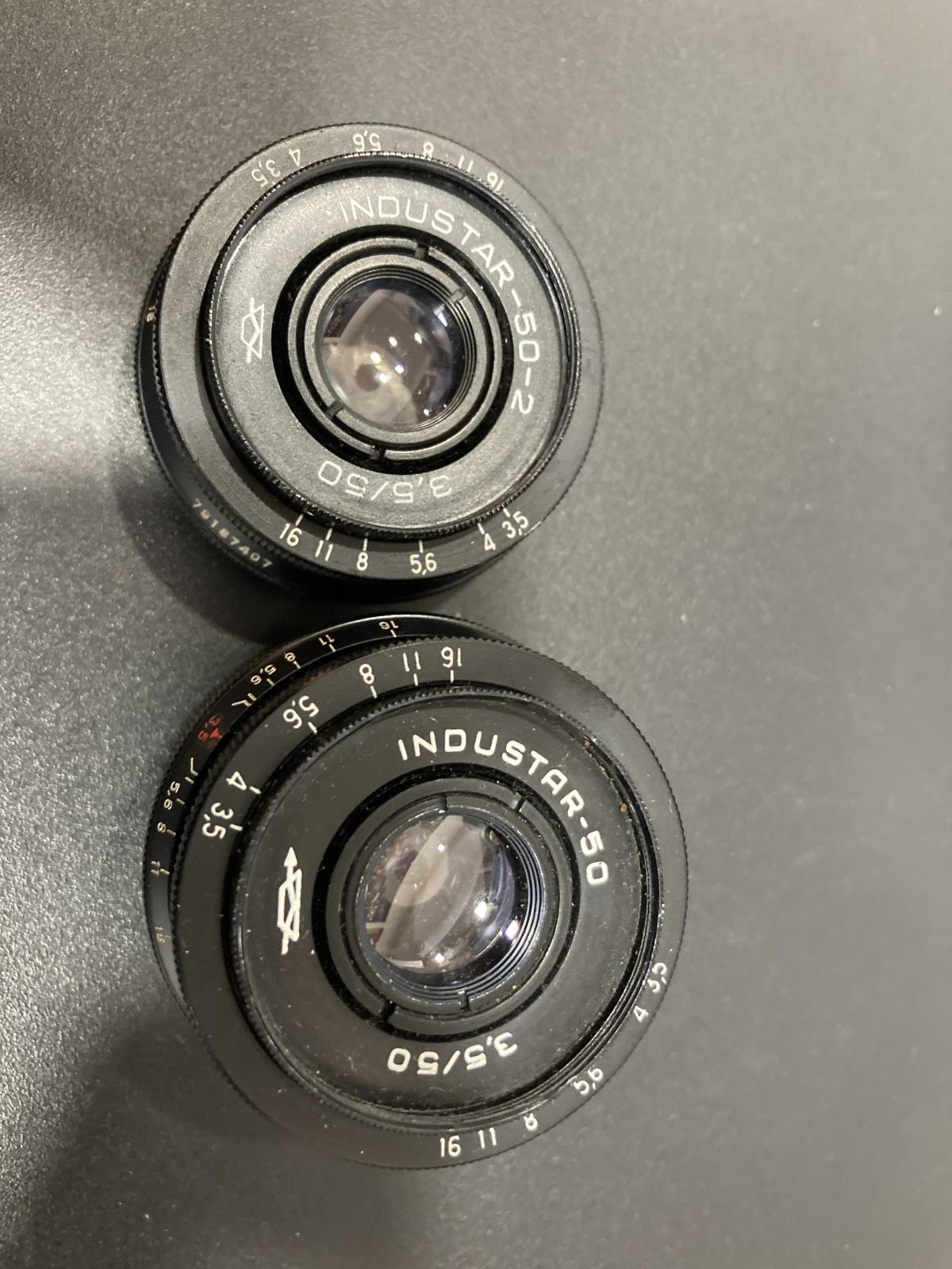 LZOS Soviet Russian Yellow Y-2x 35.5mm Lens Filter – Industar 50-2 / Smena-8m (New Old Stock)