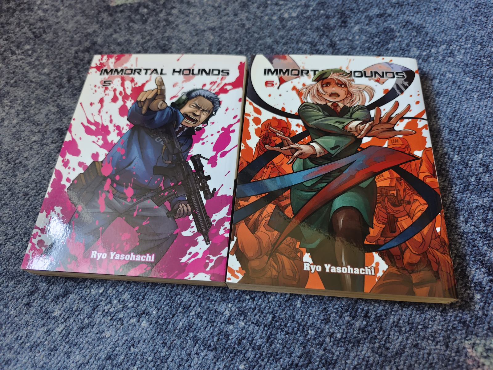 Immortal Hounds - Ryo Yasohachi Vol #5, Vol #6 (manga)