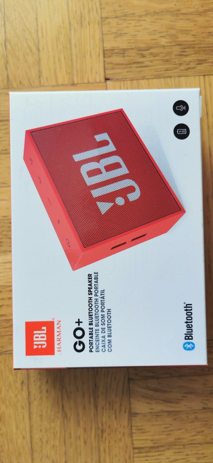 JBL GO+ v črni ali rdeči barvi