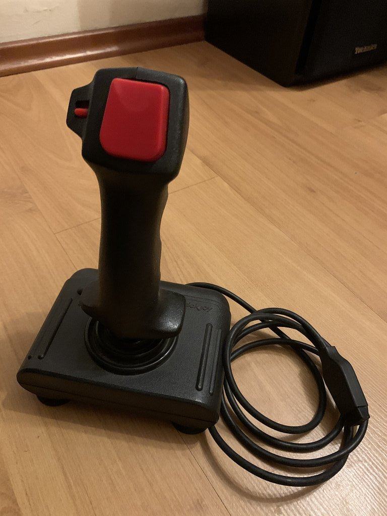 QUICKJOY III 3 Supercharger Joystick Atari, C64, VIC-20, Amstrad, MSX, Amiga EUR 16,07 - FR