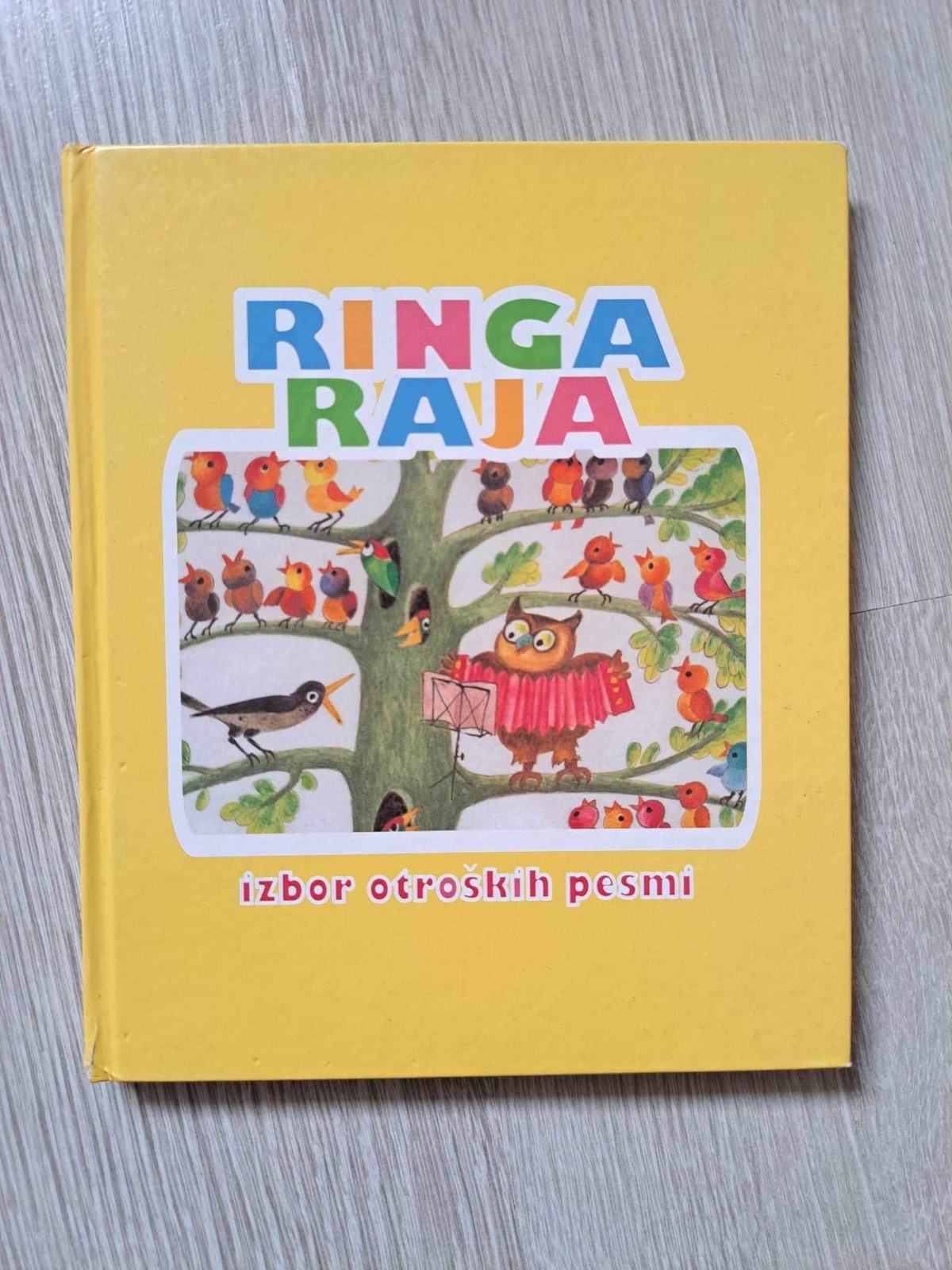 Ringa raja, izbor otroških pesmi