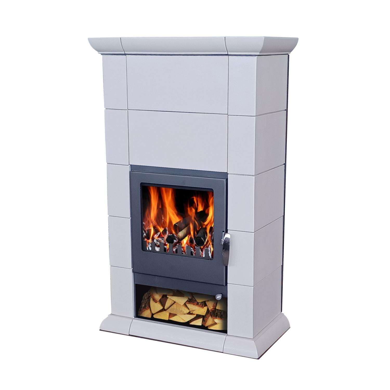 Domofire Lončena peč Lugano 8 kW cirkon