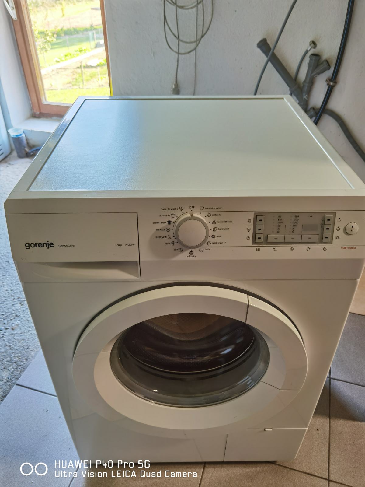 Gorenje Sensocare 7 Kg 1400 Reset Pralni stroj Gorenje 7kg 1400 obrativ