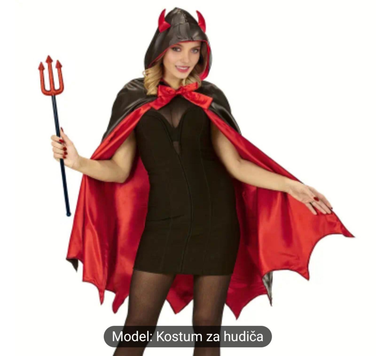 pustni kostum hudič