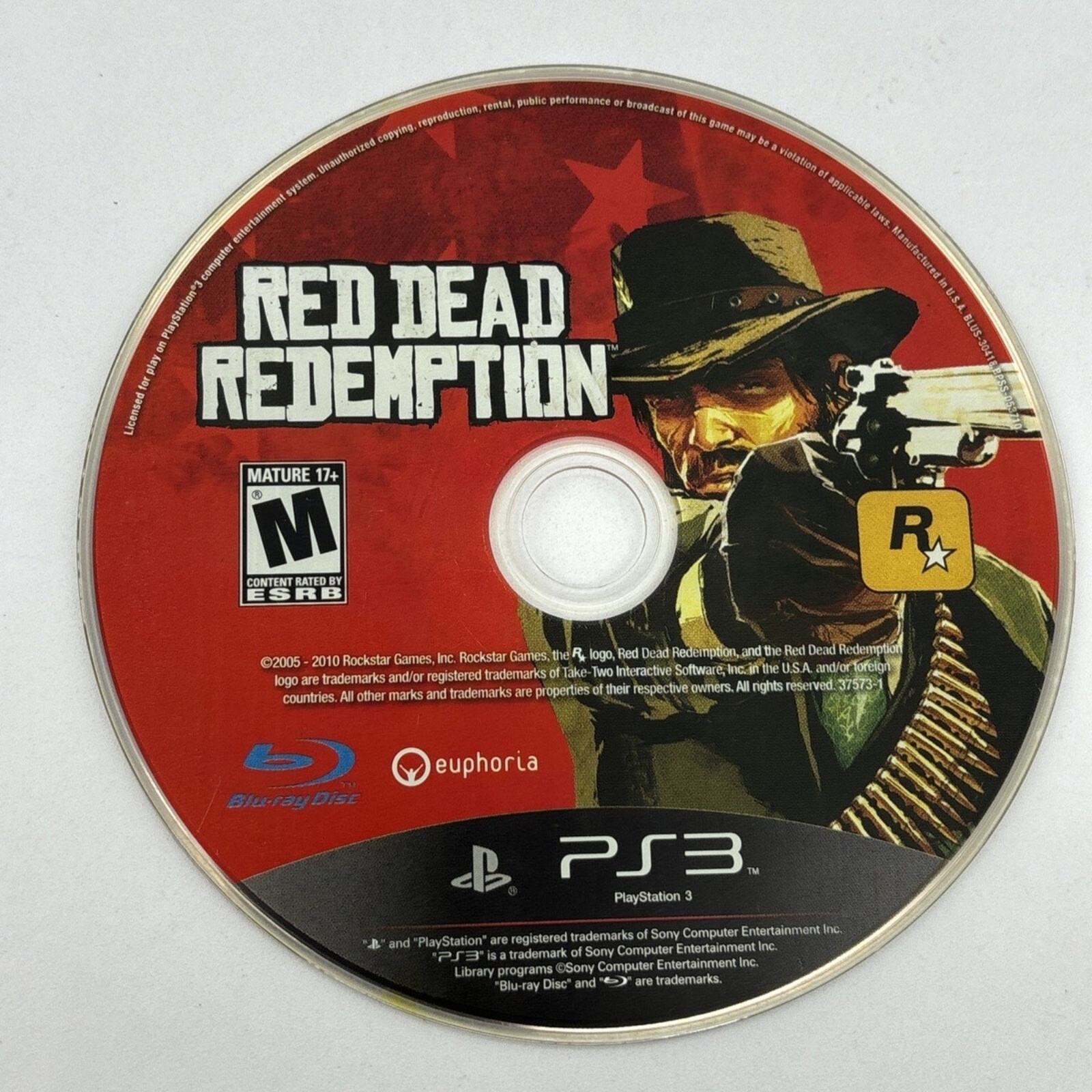 Original Rdr Ps3 Red dead redemption ps3