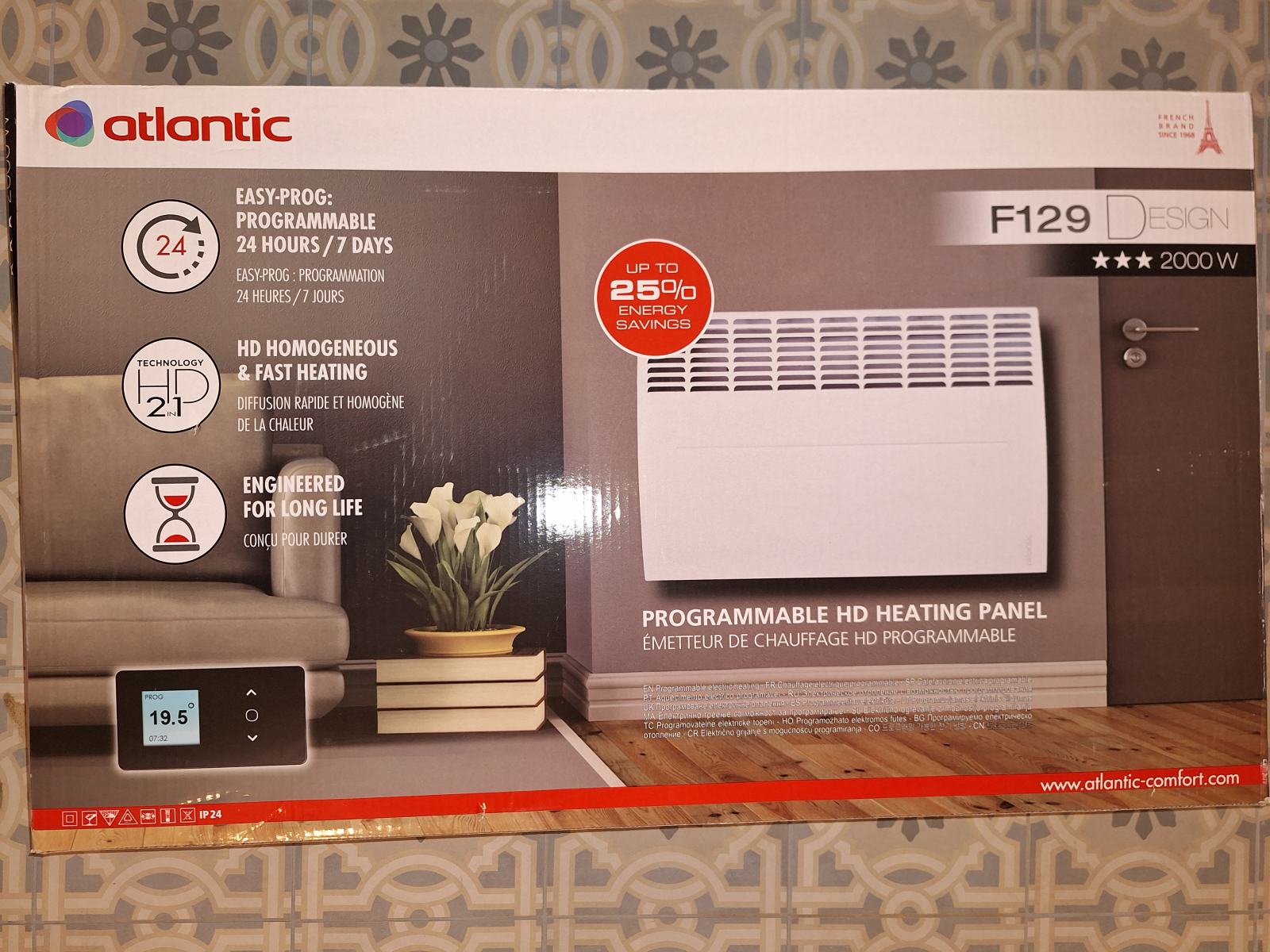 Električni radiator Atlantic