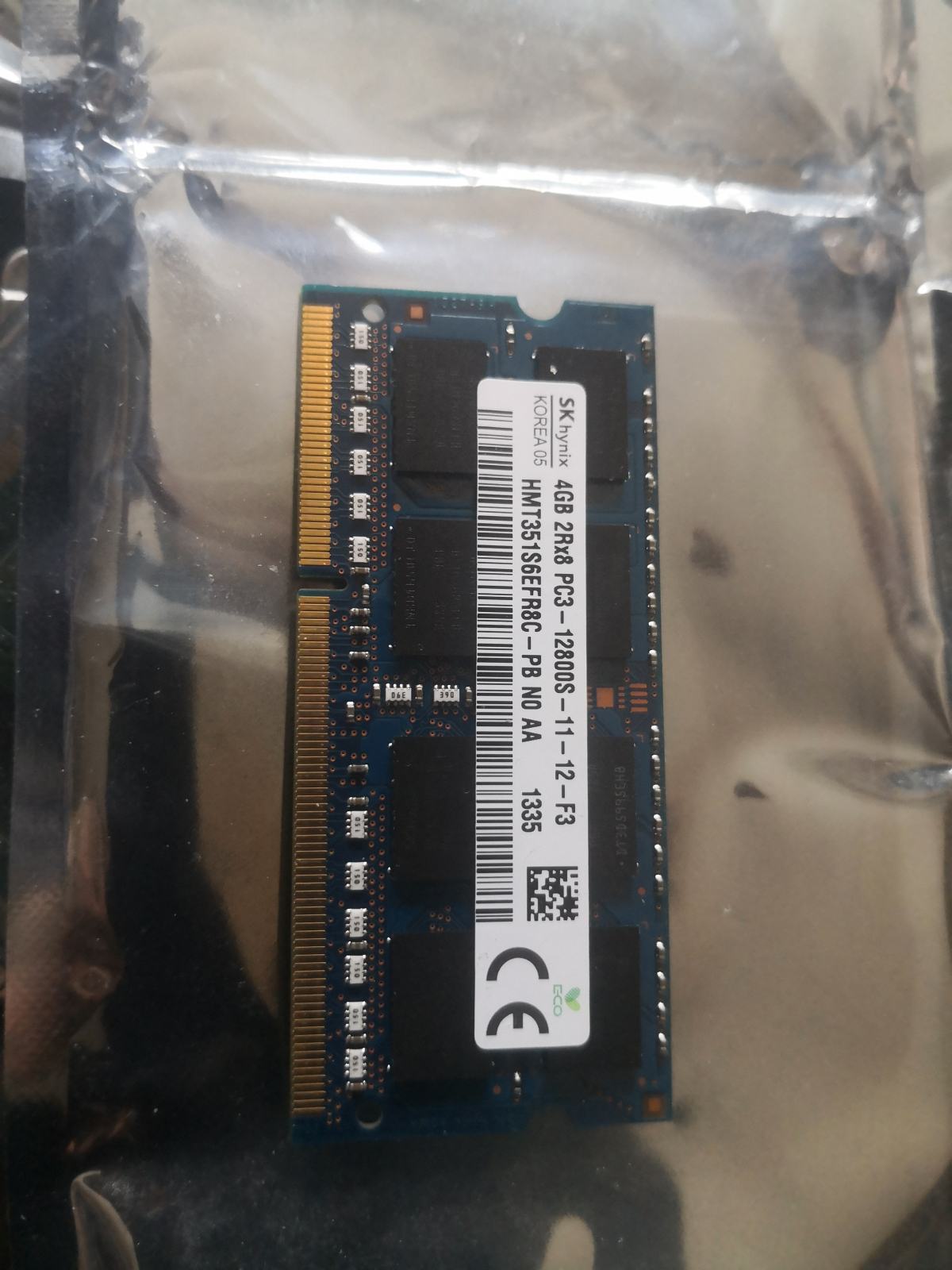 DDR3 PC3 RAM 4GB Hynix Korea 12800S