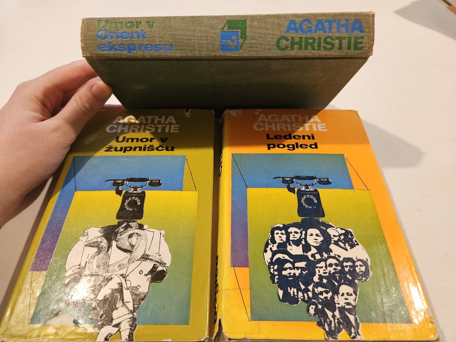 Vintage Agatha Christie Zbirka 3 Knjig