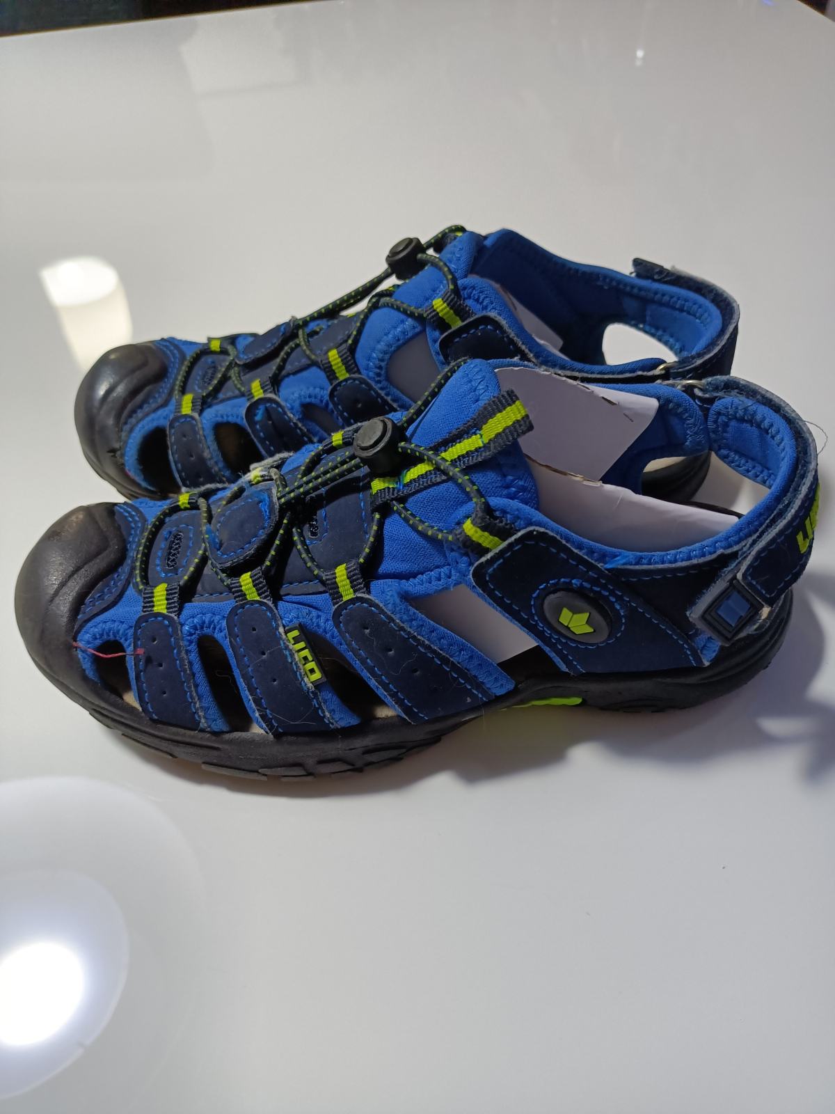 Lico Madita V - Sandali In Pelle Per Bambine E Ragazze - Chiusura In Velcro, Punta Aperta, Suola Gomma Antiscivolo - 5