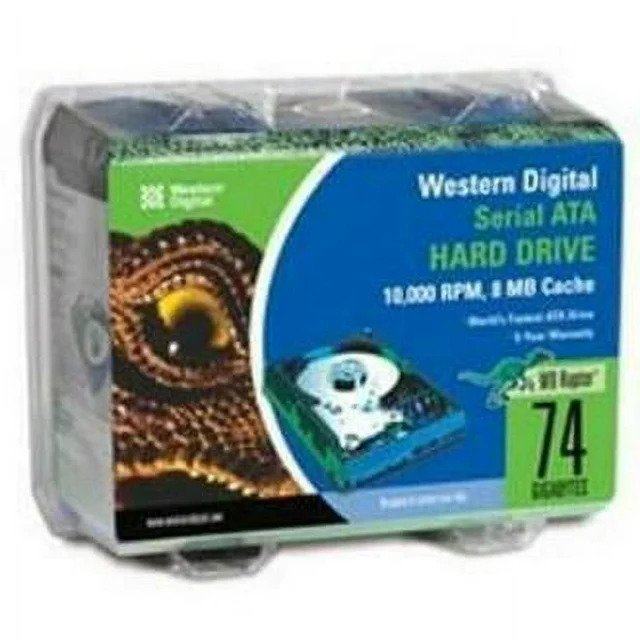 Disque Dur WD Raptor 74 Go 10 000 Tr/min SATA - Rapide Et Fiable Pour PC