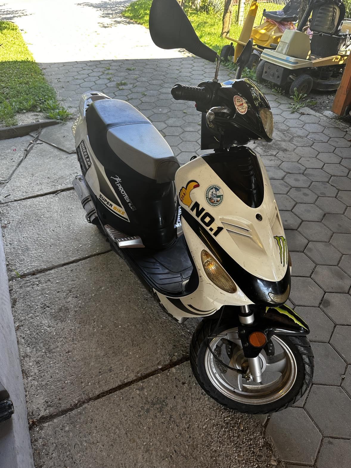 Câble De Tachymètre 92 Cm Pour Scooter Baotian BT49QT-7 Et Autres - Avec écrou, Broche Et Fente - 2