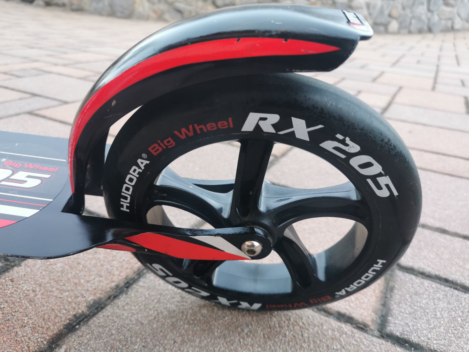 Hudora Monopattino Big Wheel Generation V 205 - In Alluminio, Pieghevole, Per Ragazzi E Adulti Fino A 100 Kg