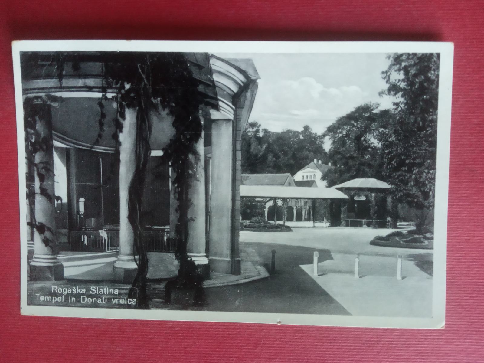 Tempel Rogaška Rogaška Slatina.Tempel in Donati vrelca