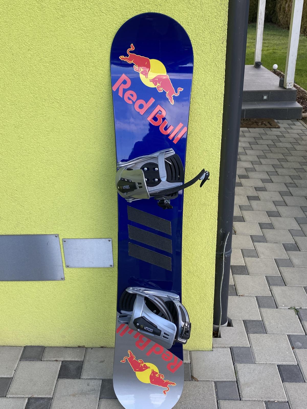 F2 Snowboard Ride Race Taille au choix Argent/Rouge 2024/25