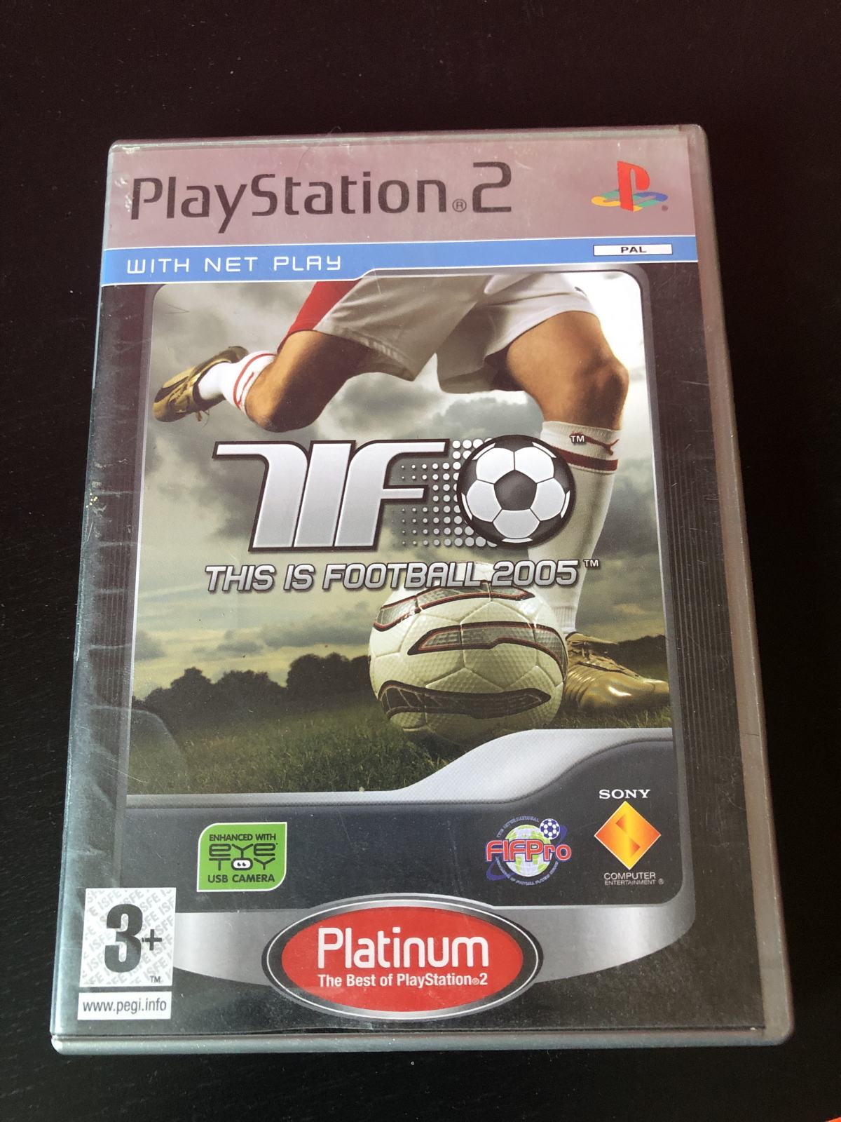 Jeu FIFA Football 2005 - PlayStation 2 - Version Platinium - Complet En Bon état