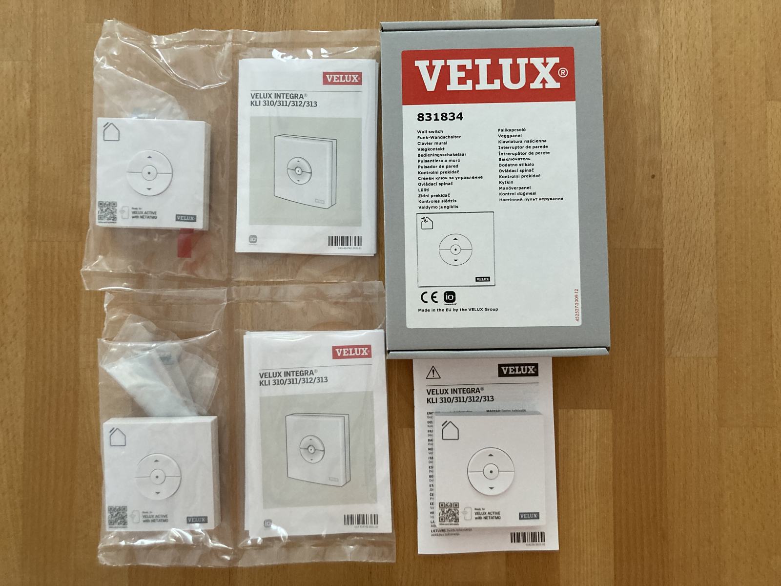VELUX Integra Brez i ni Upravljalnik Za Stre na Okna KLI 313 velux-integra-brez-i-ni-upravljalnik-za-stre-na-okna-kli-313