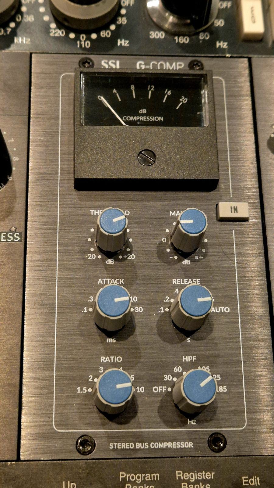 SSL G-BUS Stereo Compressor