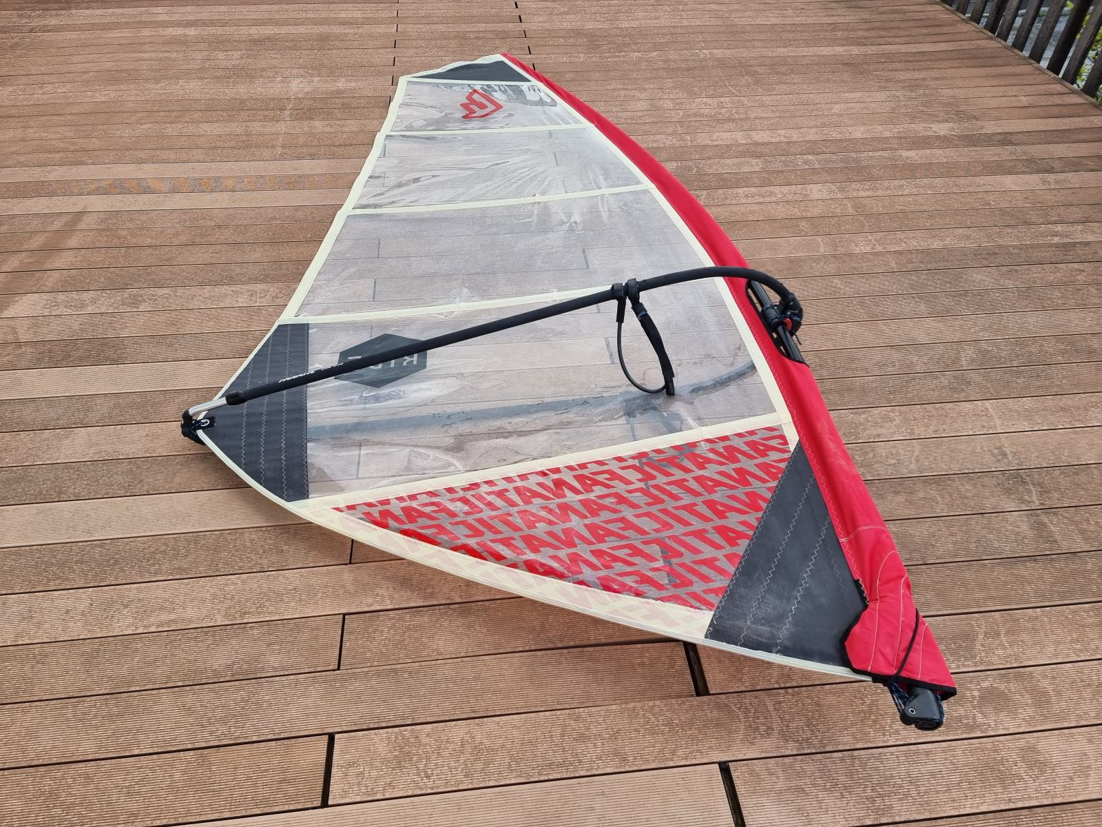 Windsurf Fanatic Ride komplet rig 6.0 m2 (jadro, jambor, lok, zanke)