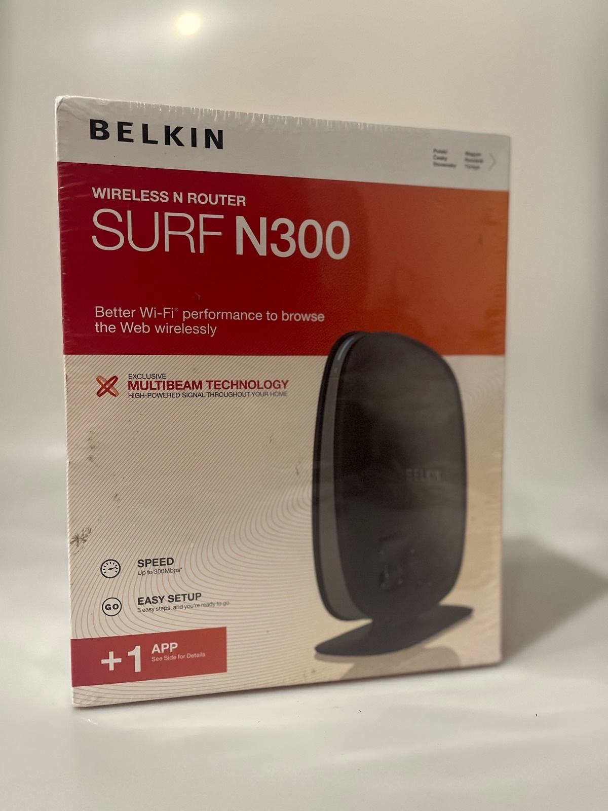 Belkin Wireless N Router SURF N300 – NOV, zapakiran