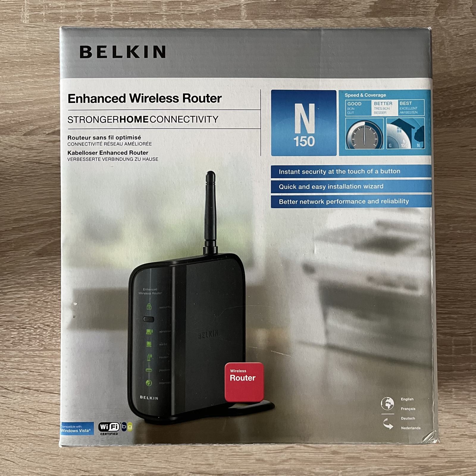Belkin WiFi router N150