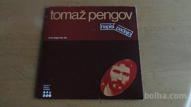 TOMAŽ PENGOV - NAPISI PADAJO - ČRNA PEGA ČEZ OČI