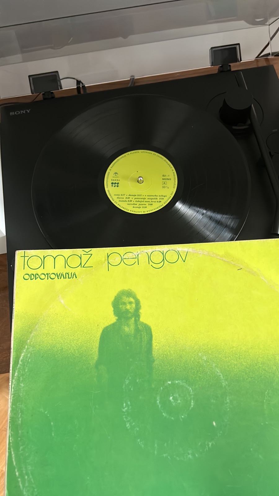 Tomaž Pengov Odpotovanja 1973 gramofonska plošča LP