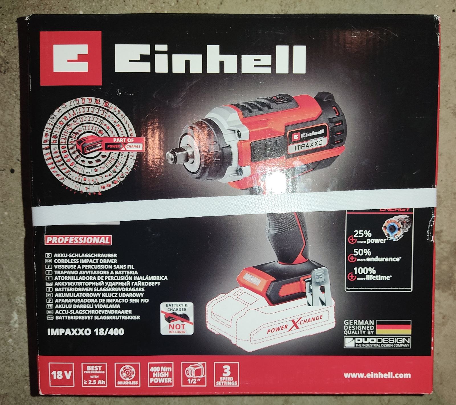 Einhell Impaxxo 18 400