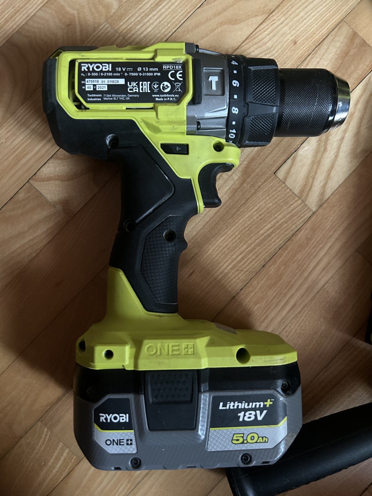Ryobi Rpd18x Ryobi RPD18X