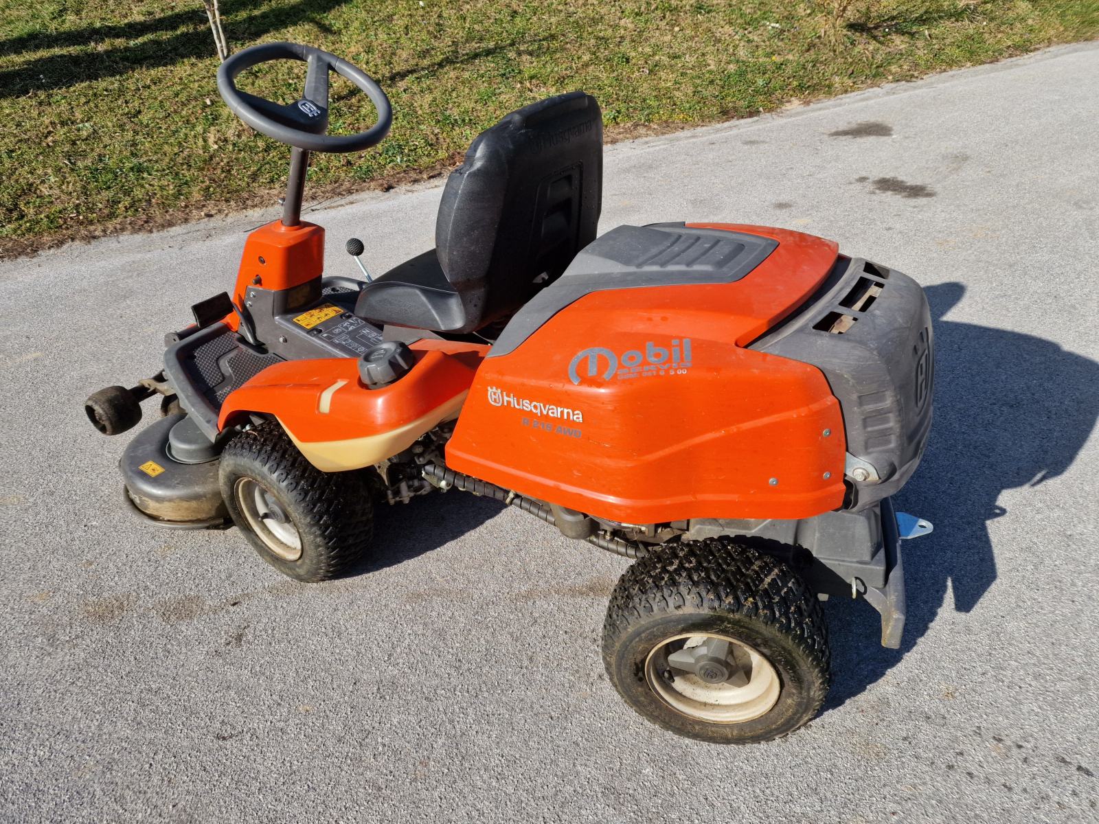 Husqvarna Rider R126 AWD + COMBI 103