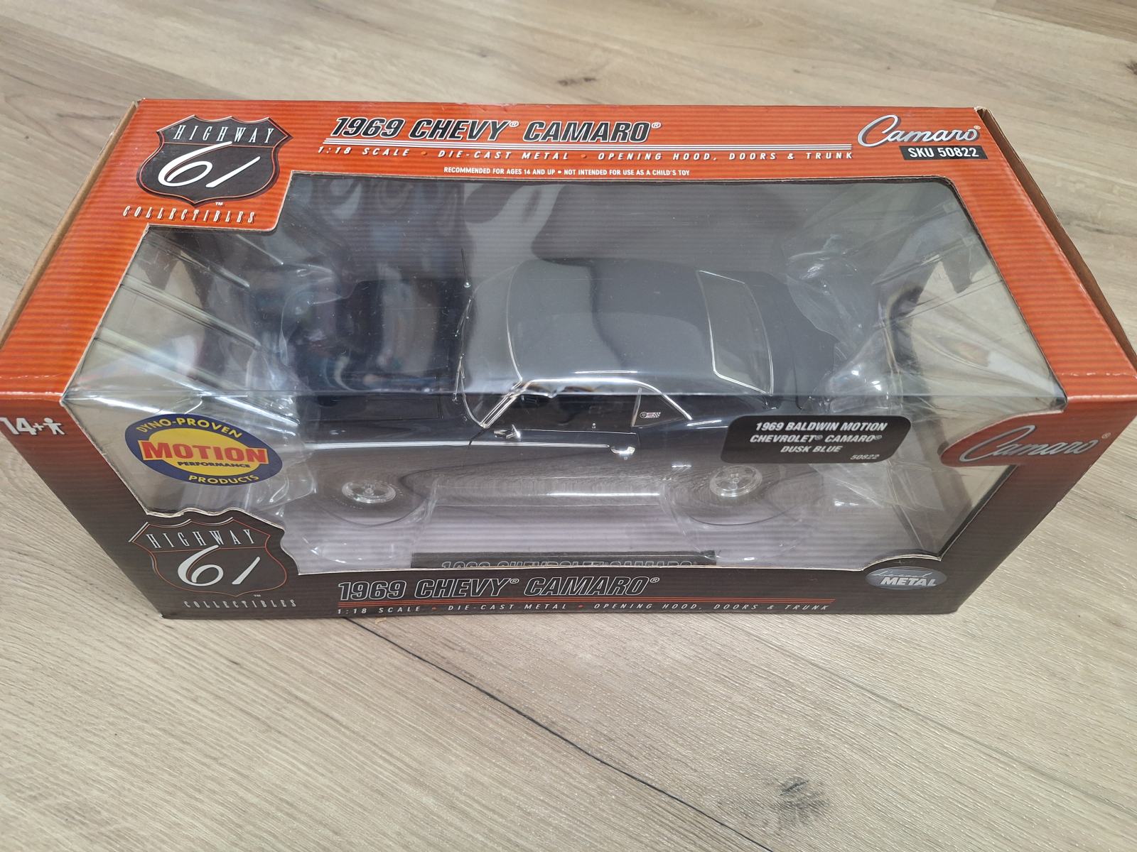 1:18 Highway61 Ford Model A Roadster Hot Rod Origines De La Vitesse Noir 50161