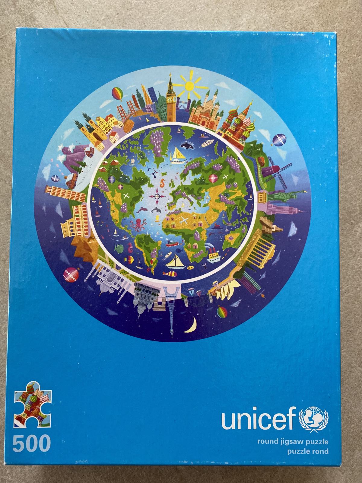 Puzzle unicef enfants du monde vintage à Craponne | Clasf jeux