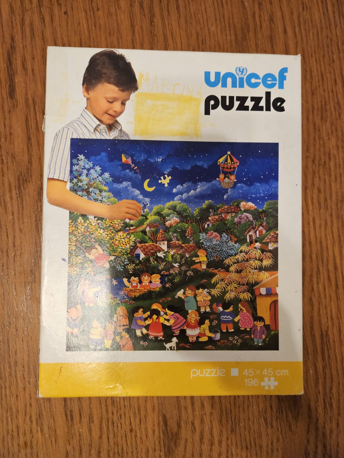 ANCIEN PUZZLE UNICEF 200 pièces (rare) - code 3700 - Jigsaw puzzle - année 80