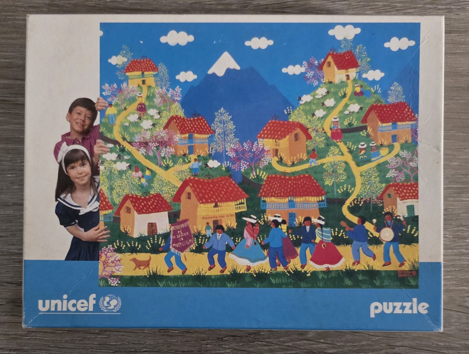 Puzzle UNICEF 1979 - A partir de 7 ans - Inspiration Brocante