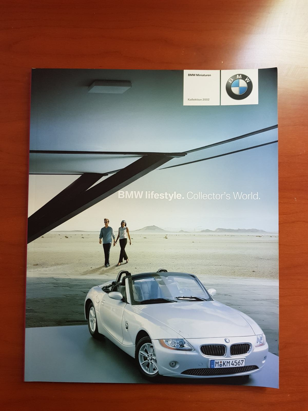 BMW LIFESTYLE MINIATUREN KOLLEKTION COLLECTION 2002 KATALOG PROSPEKT