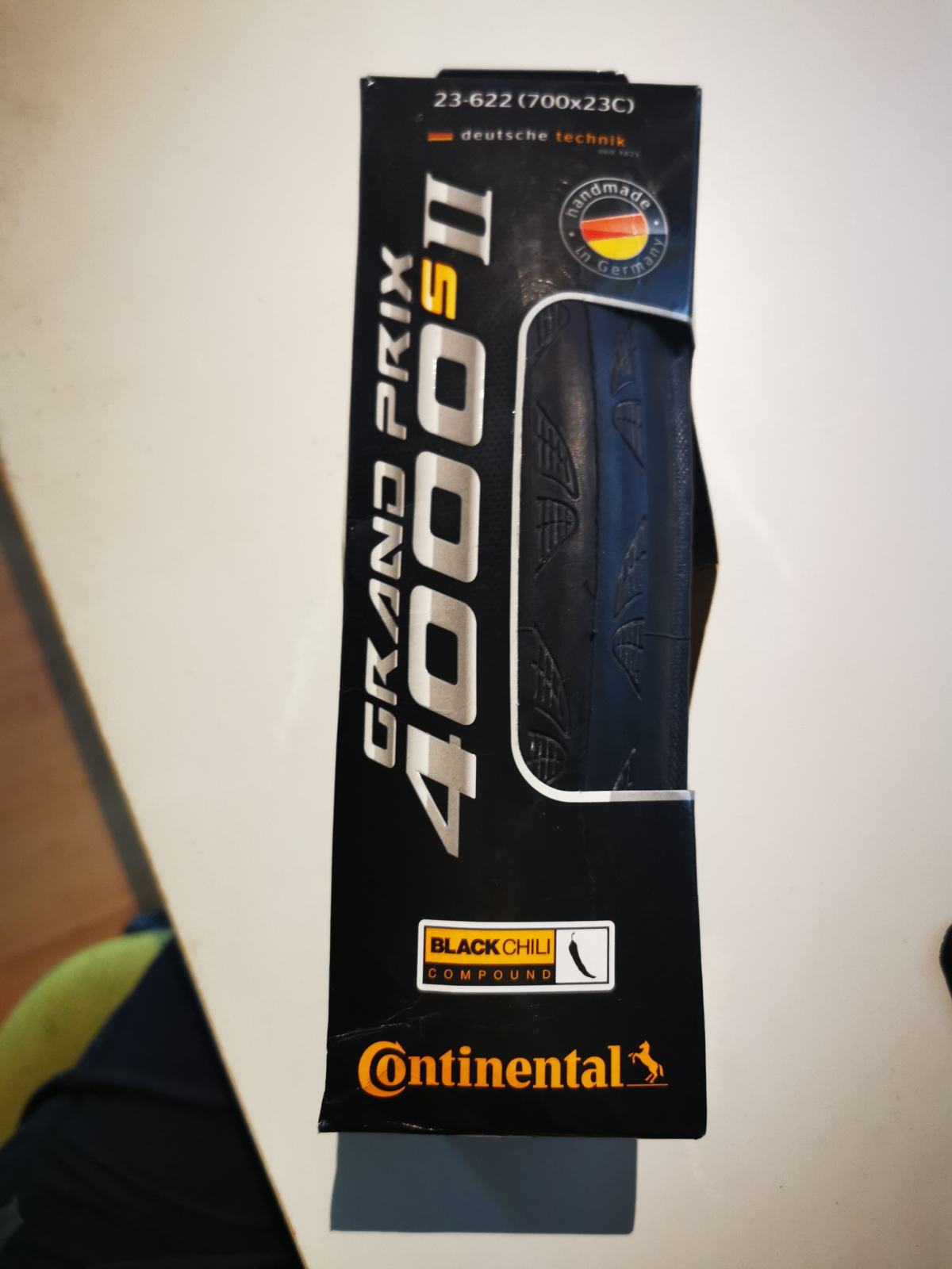 Copertone Continental Grand Prix 4000 S II - 700x25C, Pieghevole, Con Vectran Breaker, Per Prestazioni Su Strada